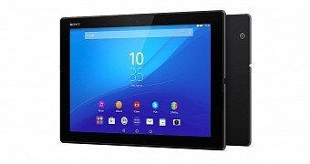 Sony Xperia Z4 Tablet frontal image