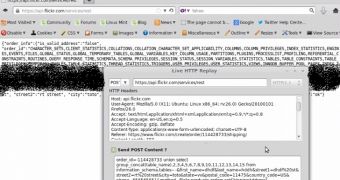 SQL Injection vulnerability in Flickr