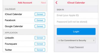 Sunrise iOS app asks for iCloud credentials