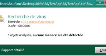 Malware avoids being detected by Kaspersky antivirus