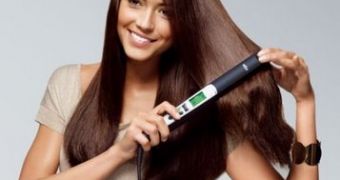 Hair straighteners are damaging to the hair, especially if used daily at high temperatures