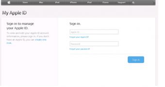 Fake My Apple ID website