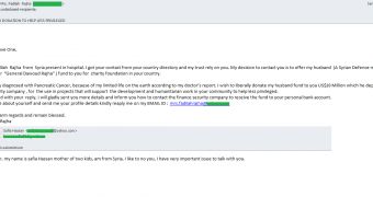 419 scam email