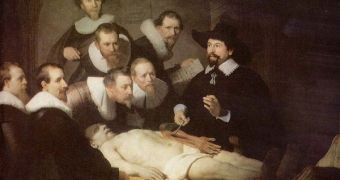 Rembrandt's famous picture, The Anatomy Lesson of Dr. Nicolaes Tulp