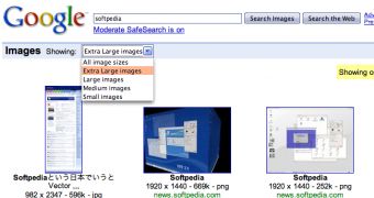 Google Extra Large Image Search