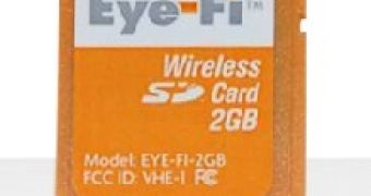 Eye-Fi wireless SD card