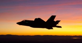 The F-35A is an armed, supersonic, stealth fighter jet