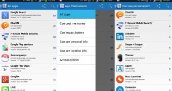 F-Secure App Permissions for Android