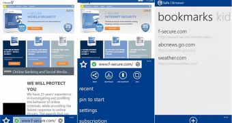 F-Secure's Safe Browser for Windows Phone