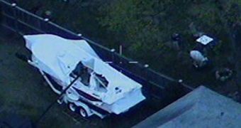 Dzhokhar Tsarnaev was found on this boat in Watertown