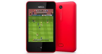 Nokia Asha 510 running FIFA 13