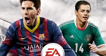 FIFA 14's Mexican and U.S. cover