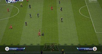 Going towards goal in FIFA 15