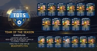 Bundesliga Team of the Season is coming to FIFA 15