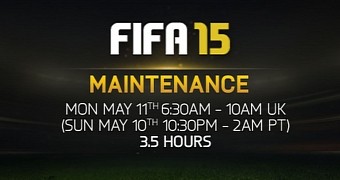 FIFA 15 maintenance is coming