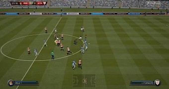 The new FIFA 15 bug in action