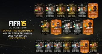 FIFA 15 has a team based on the African Cup of Nations