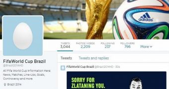 FIFA will take down your Twitter avatar if it has the World Cup logo