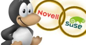 Novell Linux logos
