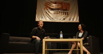 Mark Zuckerberg and Sarah Lacy at SXSW