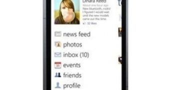 Facebook for WP7 (screenshot)