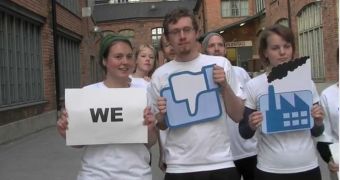 Swedish activists urging Facebook to 'unfriend' coal