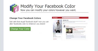 Beware of Facebook color change apps