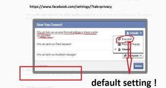 Facebook prevents abuse of the phone number search functionality