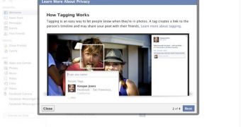 Facebook explains tagging to new users