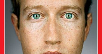 The iconic Time Magazine Person of the Year cover featuring Facebook's Mark Zuckergerg