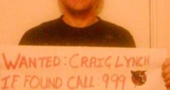 Craig Lynch in one of his hilarious Facebook photos mocking the police