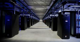 Facebook's data center in Forest City