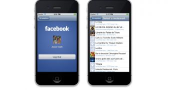 Facebook on iPhone