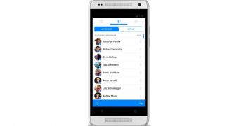 Facebook Messenger for Android (screenshot)