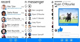 Facebook Messenger for Windows Phone (screenshots)