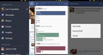 Facebook Pages Manager for Android (screenshots)