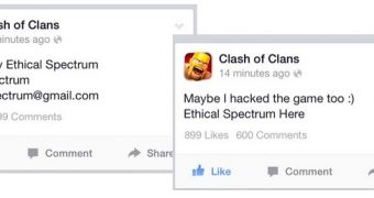 Clash of Clans Facebook hacked