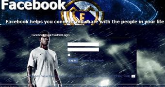 Real Madrid-themed Facebook phishing scam