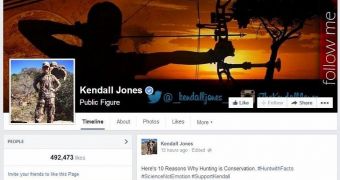 Kendall Jones' support page