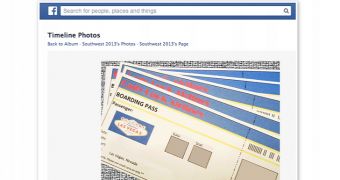 Southwest Airlines Facebook scam (click to see full)