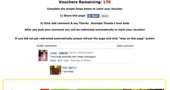 ASDA Facebook scam