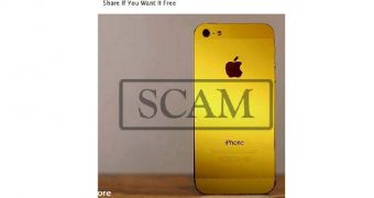 iPhone 6 scam on Facebook
