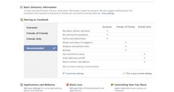 The new Facebook privacy controls
