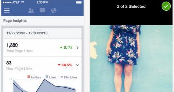 Facebook Pages Manager screenshots