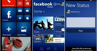 Facebook Viewer for Windows Phone (screenshots)