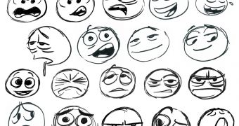 Some of the test emoticons
