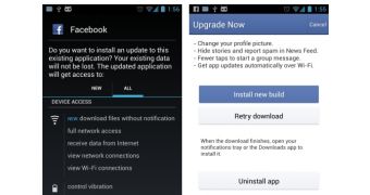 Facebook to get silent updates on Android