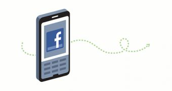 Facebook is also popular on feature phones
