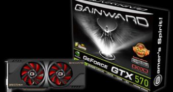 Factory-Overclocked GeForce GTX 570 'Golden Sample' Released by Gainward
