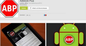 Fake AdBlock Plus on Google Play